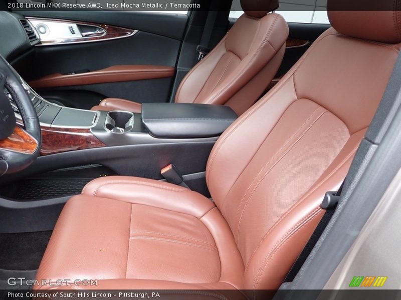 Iced Mocha Metallic / Terracotta 2018 Lincoln MKX Reserve AWD