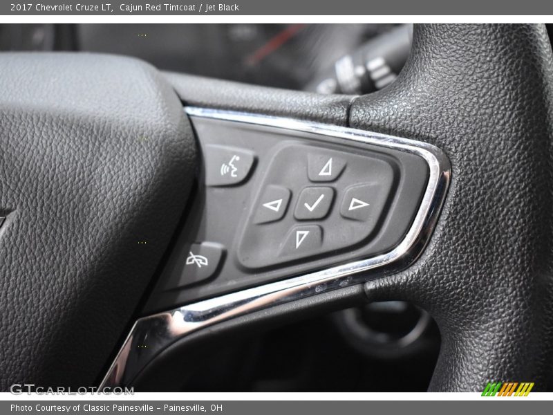 Cajun Red Tintcoat / Jet Black 2017 Chevrolet Cruze LT