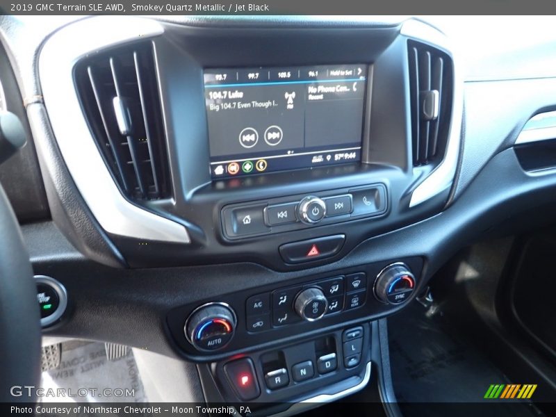 Smokey Quartz Metallic / Jet Black 2019 GMC Terrain SLE AWD