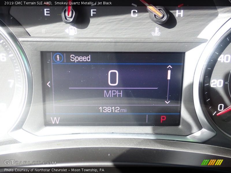 Smokey Quartz Metallic / Jet Black 2019 GMC Terrain SLE AWD