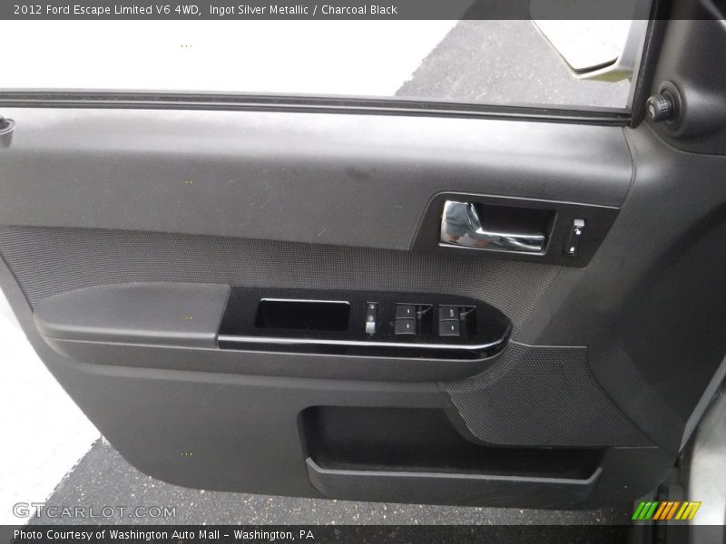 Ingot Silver Metallic / Charcoal Black 2012 Ford Escape Limited V6 4WD