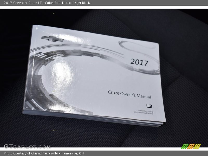 Cajun Red Tintcoat / Jet Black 2017 Chevrolet Cruze LT