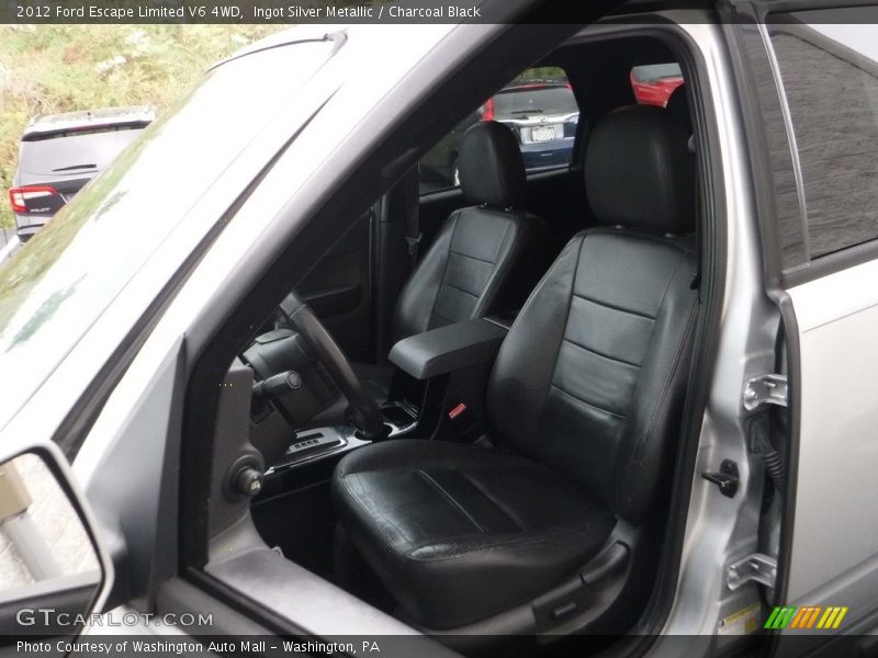 Ingot Silver Metallic / Charcoal Black 2012 Ford Escape Limited V6 4WD