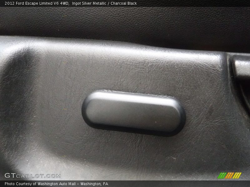 Ingot Silver Metallic / Charcoal Black 2012 Ford Escape Limited V6 4WD
