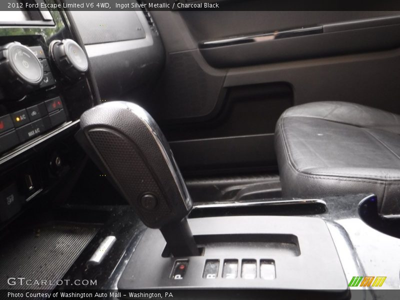 Ingot Silver Metallic / Charcoal Black 2012 Ford Escape Limited V6 4WD