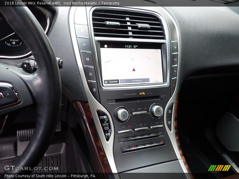 Iced Mocha Metallic / Terracotta 2018 Lincoln MKX Reserve AWD
