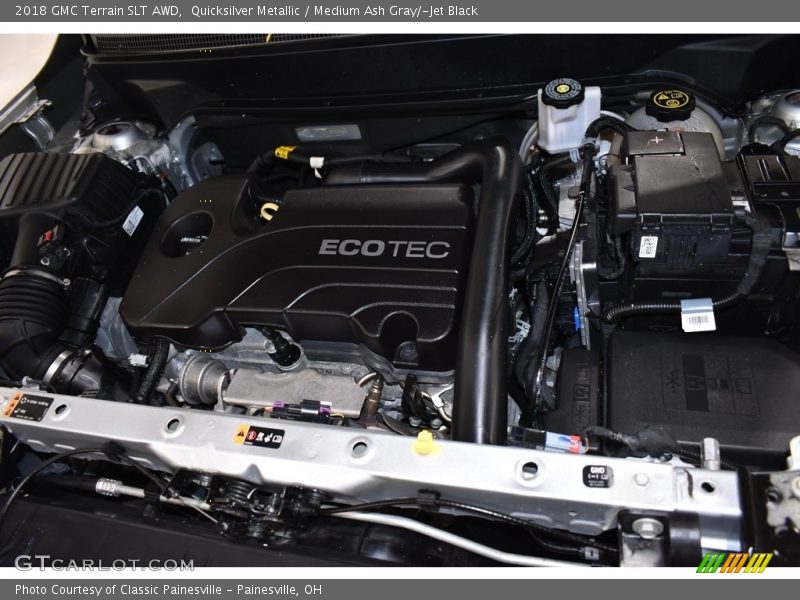 Quicksilver Metallic / Medium Ash Gray/­Jet Black 2018 GMC Terrain SLT AWD