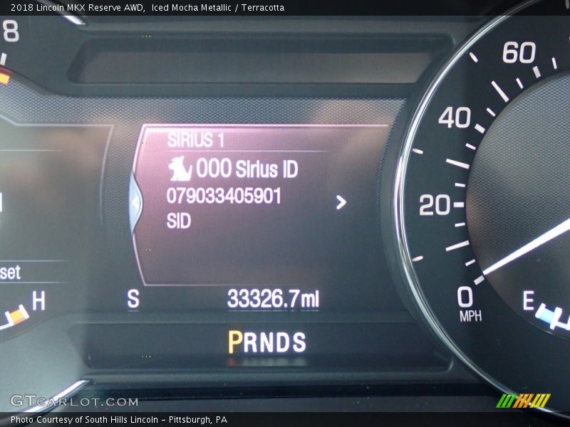 Iced Mocha Metallic / Terracotta 2018 Lincoln MKX Reserve AWD