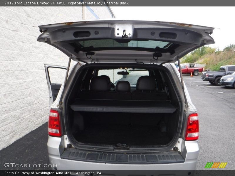 Ingot Silver Metallic / Charcoal Black 2012 Ford Escape Limited V6 4WD