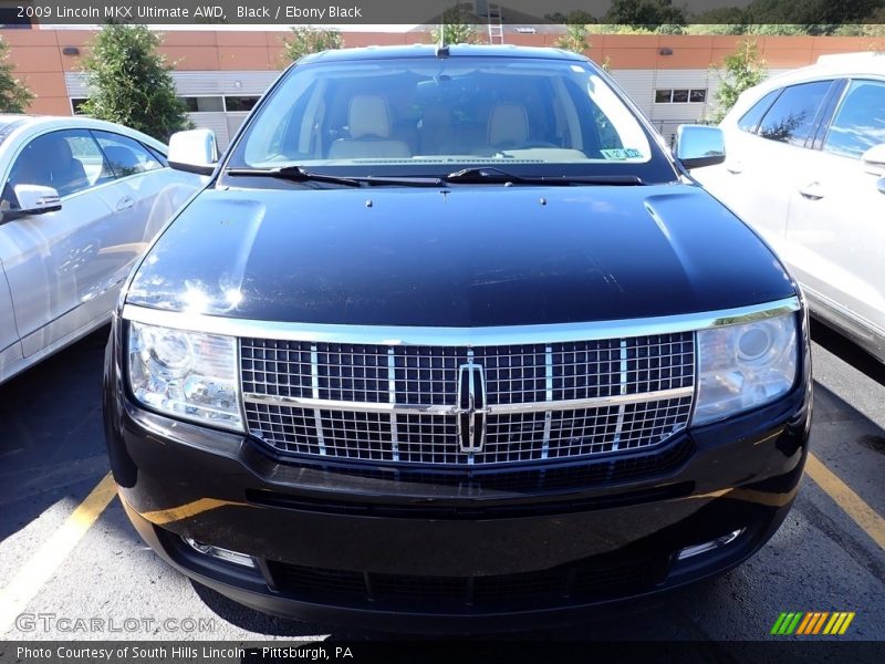 Black / Ebony Black 2009 Lincoln MKX Ultimate AWD