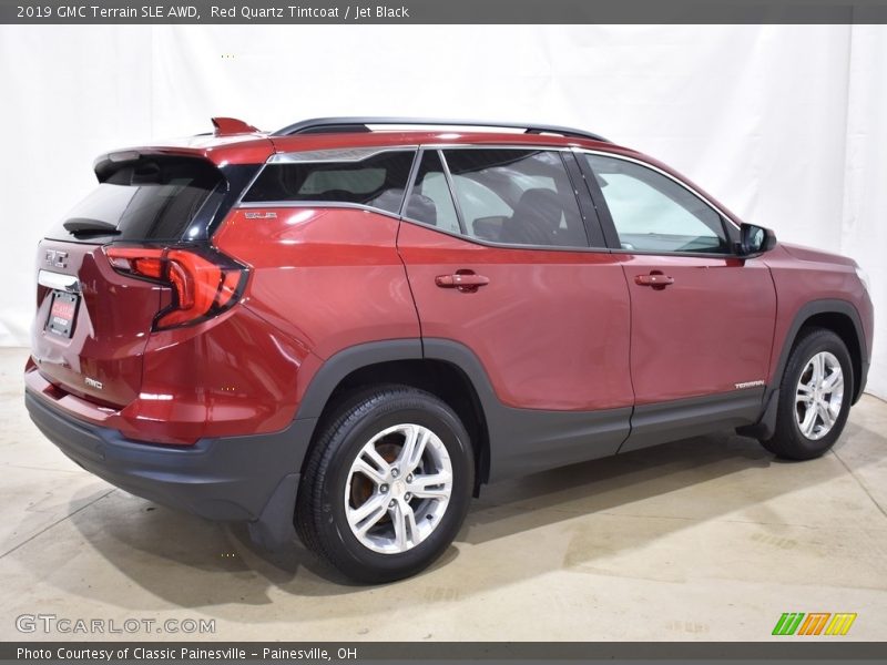 Red Quartz Tintcoat / Jet Black 2019 GMC Terrain SLE AWD