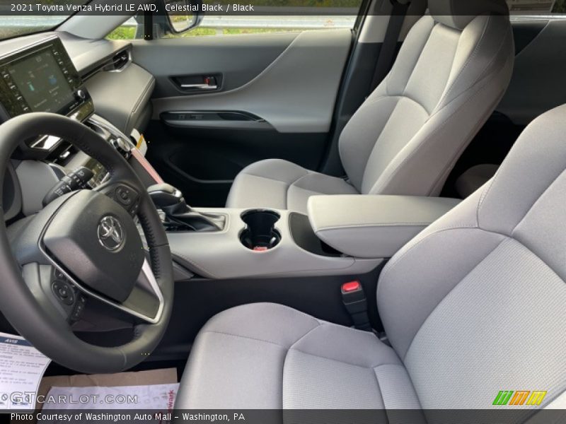 Celestial Black / Black 2021 Toyota Venza Hybrid LE AWD