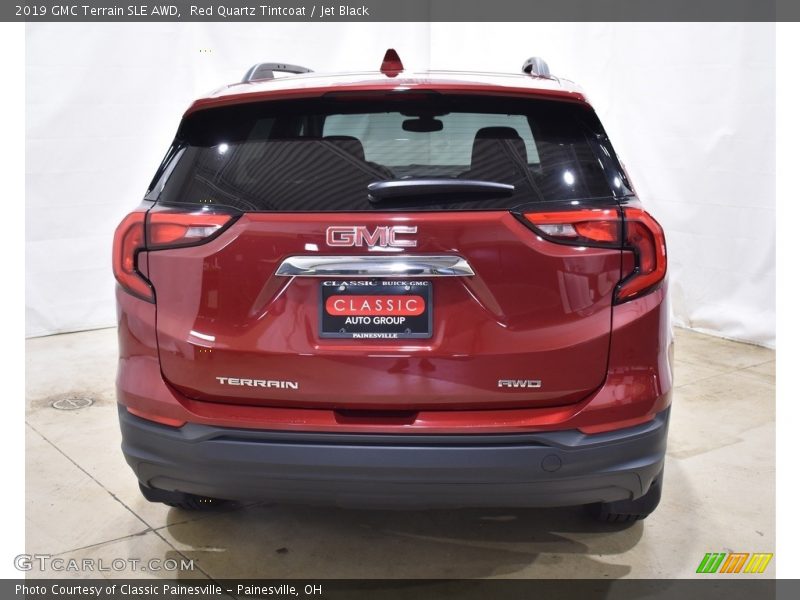 Red Quartz Tintcoat / Jet Black 2019 GMC Terrain SLE AWD
