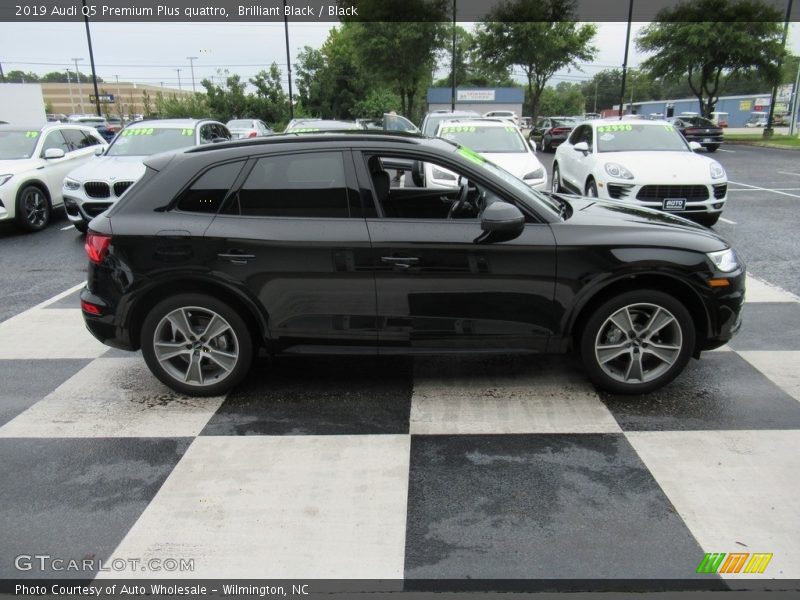 Brilliant Black / Black 2019 Audi Q5 Premium Plus quattro
