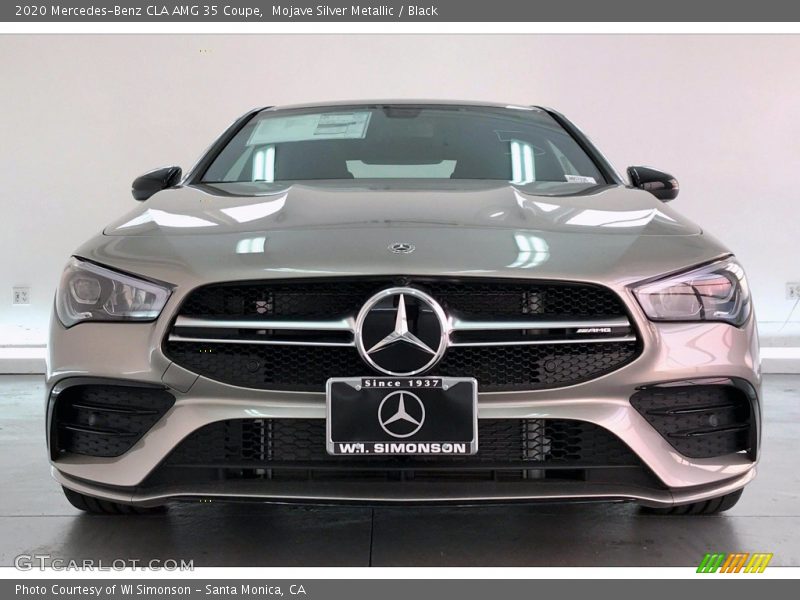 Mojave Silver Metallic / Black 2020 Mercedes-Benz CLA AMG 35 Coupe
