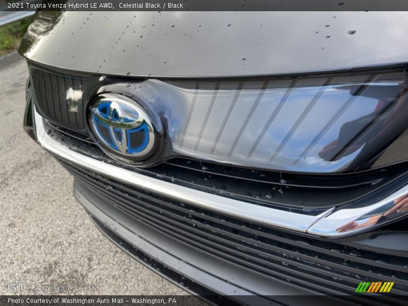 Celestial Black / Black 2021 Toyota Venza Hybrid LE AWD