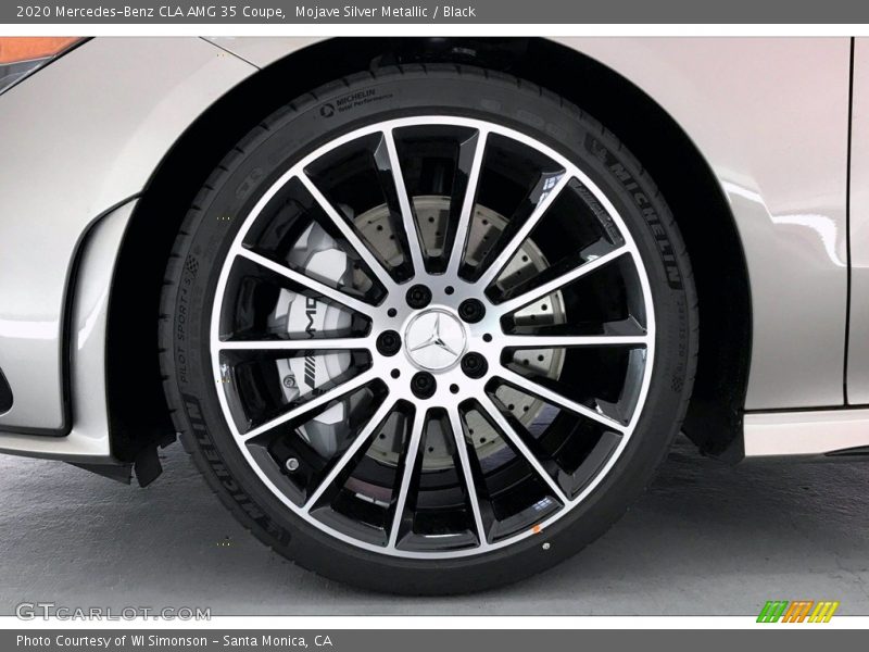 Mojave Silver Metallic / Black 2020 Mercedes-Benz CLA AMG 35 Coupe