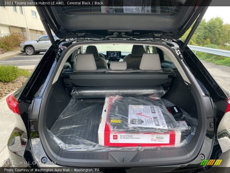Celestial Black / Black 2021 Toyota Venza Hybrid LE AWD