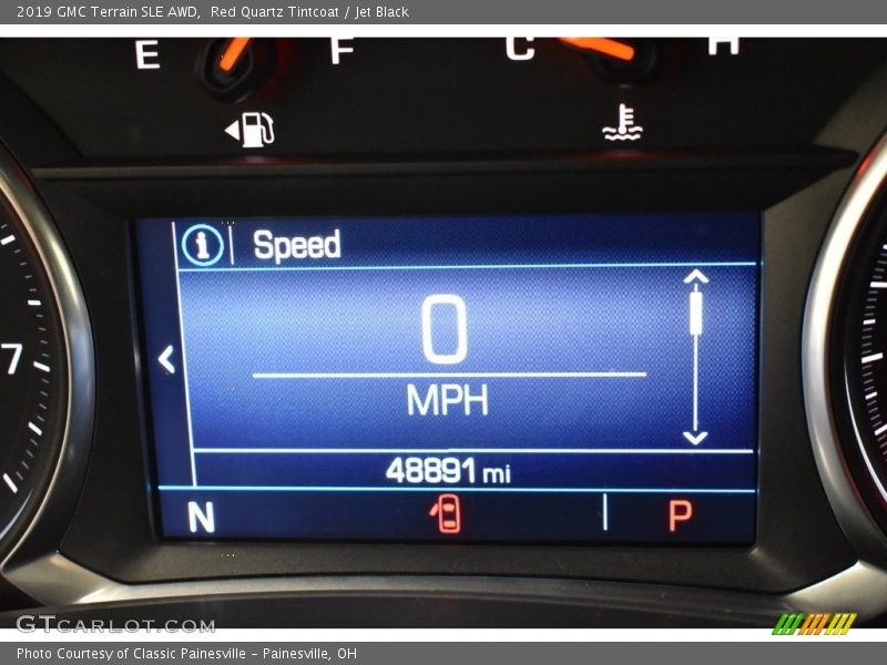 Red Quartz Tintcoat / Jet Black 2019 GMC Terrain SLE AWD