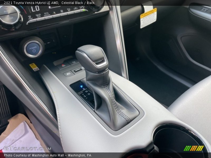 Celestial Black / Black 2021 Toyota Venza Hybrid LE AWD