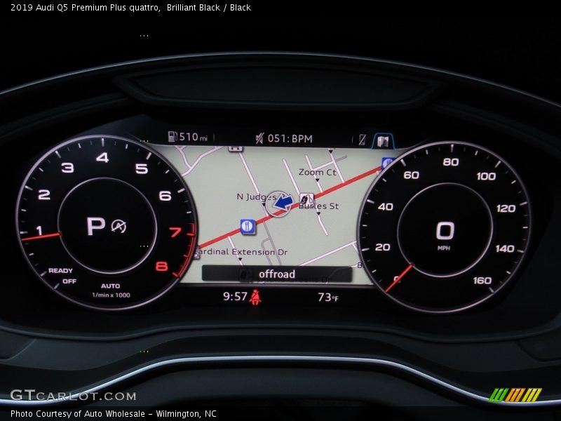 Brilliant Black / Black 2019 Audi Q5 Premium Plus quattro