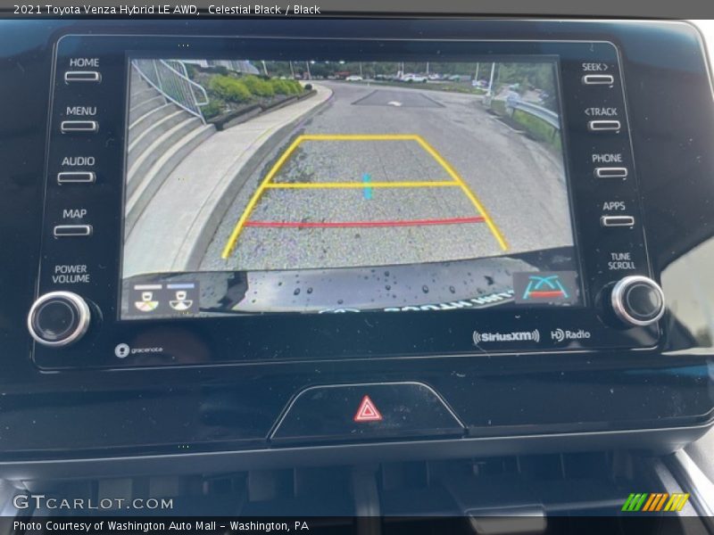 Celestial Black / Black 2021 Toyota Venza Hybrid LE AWD