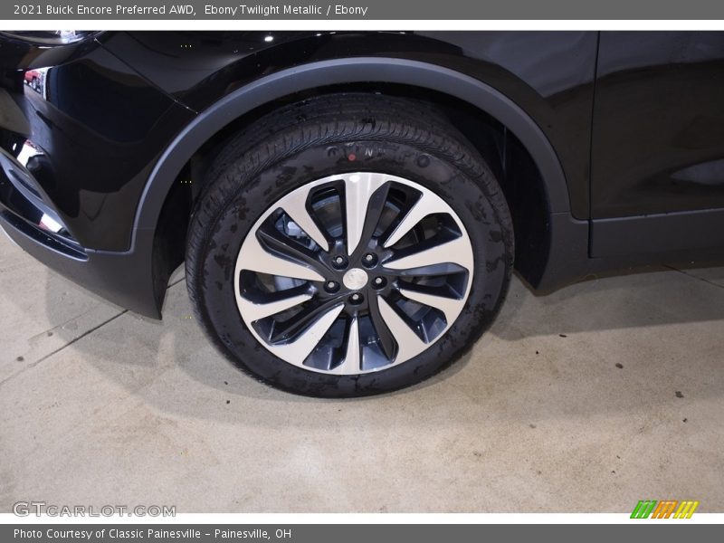 Ebony Twilight Metallic / Ebony 2021 Buick Encore Preferred AWD