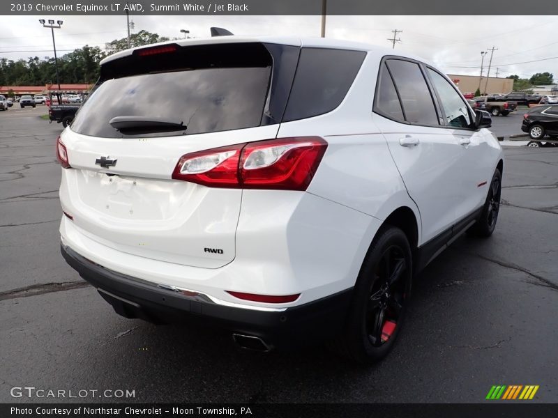 Summit White / Jet Black 2019 Chevrolet Equinox LT AWD