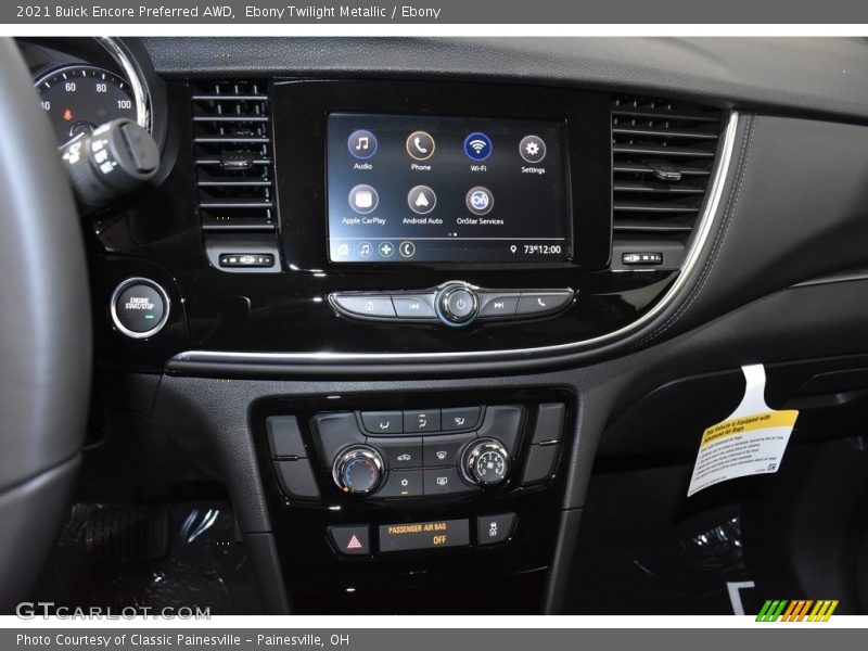 Ebony Twilight Metallic / Ebony 2021 Buick Encore Preferred AWD