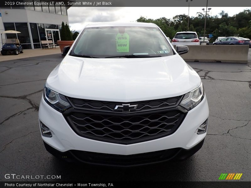 Summit White / Jet Black 2019 Chevrolet Equinox LT AWD