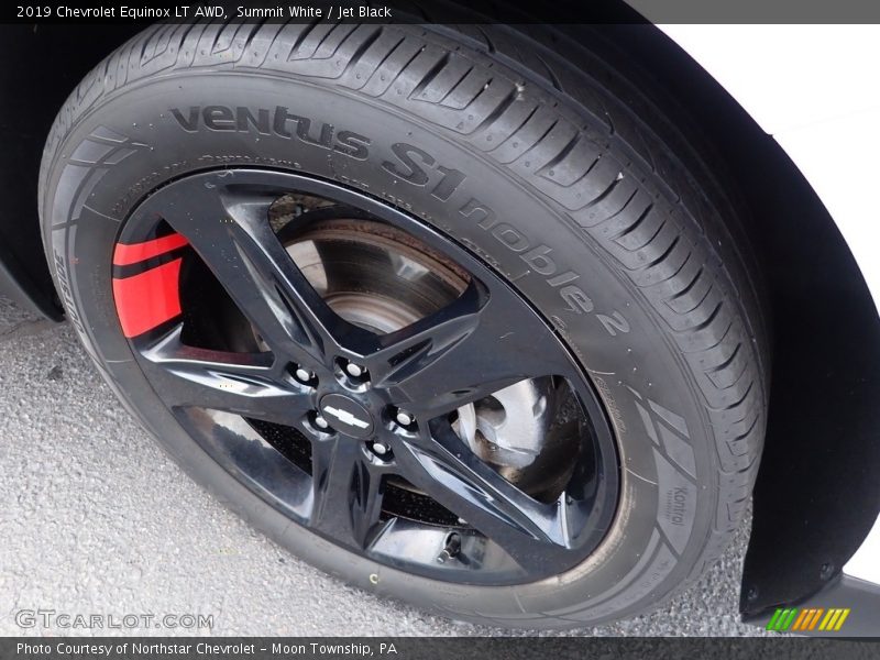 Summit White / Jet Black 2019 Chevrolet Equinox LT AWD