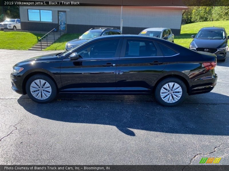 Black / Titan Black 2019 Volkswagen Jetta S
