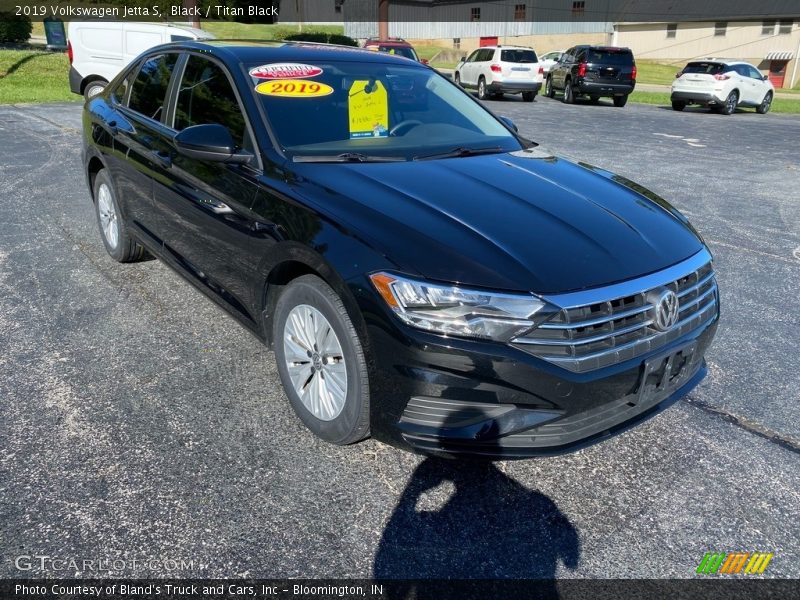 Black / Titan Black 2019 Volkswagen Jetta S
