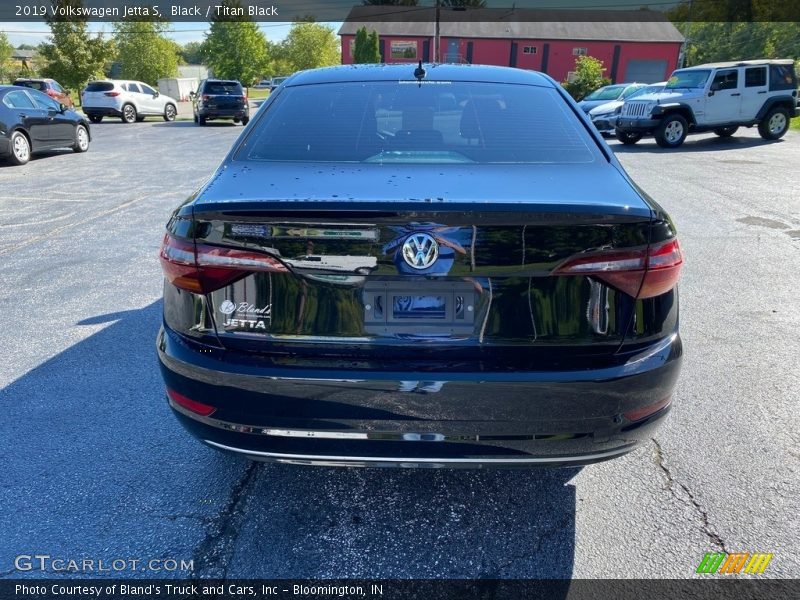 Black / Titan Black 2019 Volkswagen Jetta S