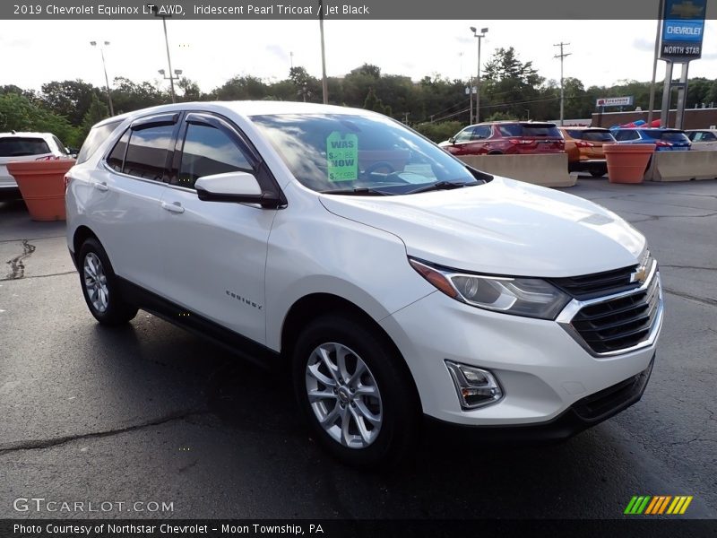 Iridescent Pearl Tricoat / Jet Black 2019 Chevrolet Equinox LT AWD
