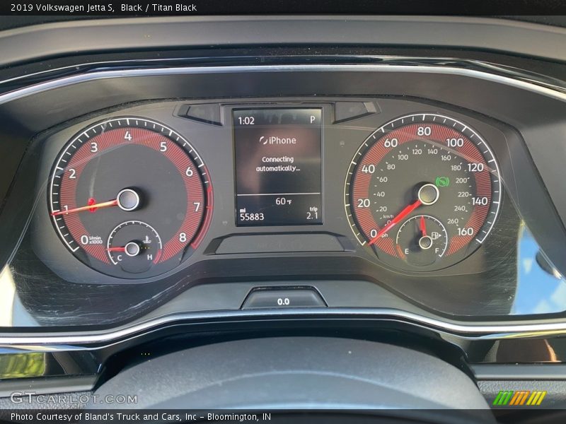 Black / Titan Black 2019 Volkswagen Jetta S