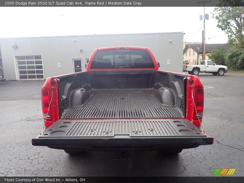 Flame Red / Medium Slate Gray 2006 Dodge Ram 3500 SLT Quad Cab 4x4