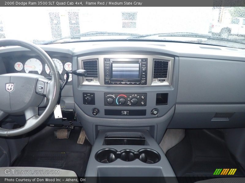 Flame Red / Medium Slate Gray 2006 Dodge Ram 3500 SLT Quad Cab 4x4