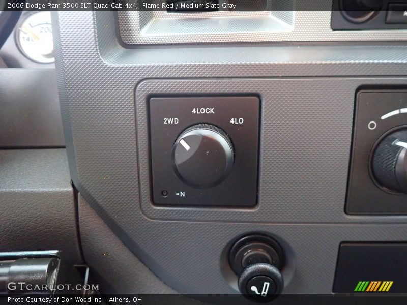 Flame Red / Medium Slate Gray 2006 Dodge Ram 3500 SLT Quad Cab 4x4