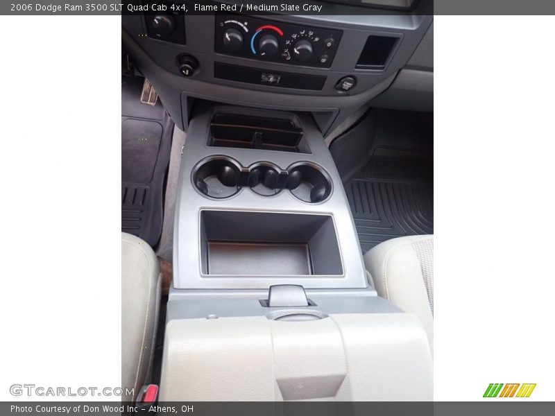 Flame Red / Medium Slate Gray 2006 Dodge Ram 3500 SLT Quad Cab 4x4