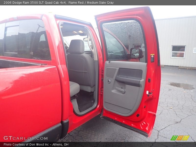 Flame Red / Medium Slate Gray 2006 Dodge Ram 3500 SLT Quad Cab 4x4