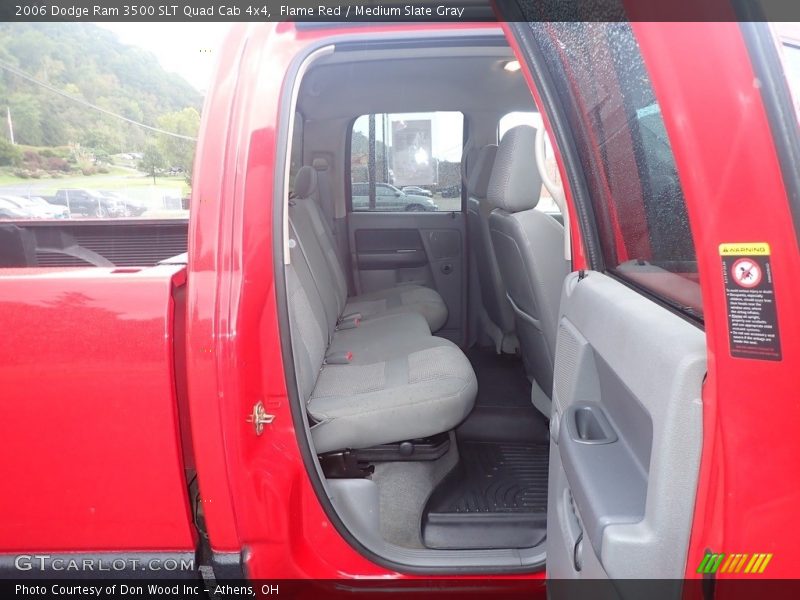 Flame Red / Medium Slate Gray 2006 Dodge Ram 3500 SLT Quad Cab 4x4