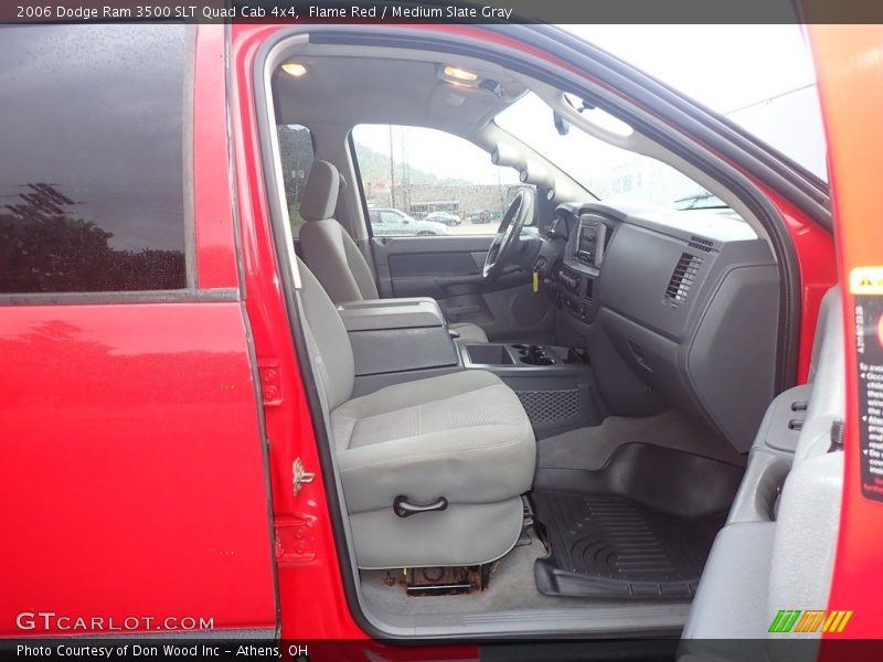 Flame Red / Medium Slate Gray 2006 Dodge Ram 3500 SLT Quad Cab 4x4