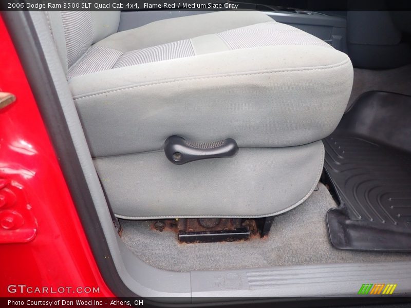 Flame Red / Medium Slate Gray 2006 Dodge Ram 3500 SLT Quad Cab 4x4