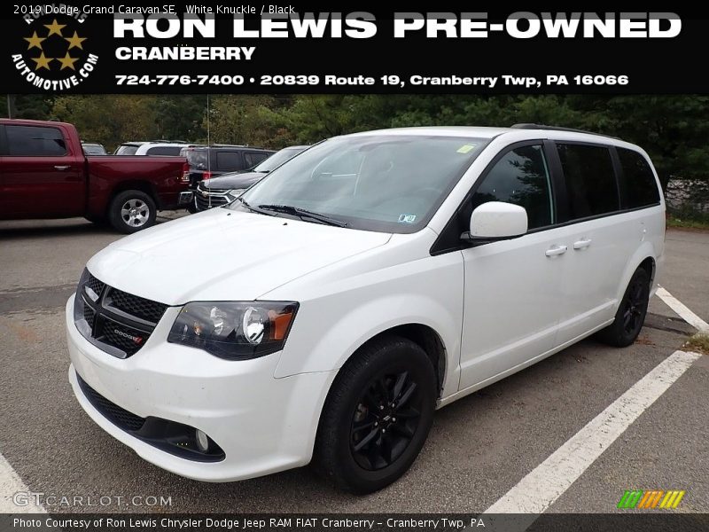 White Knuckle / Black 2019 Dodge Grand Caravan SE