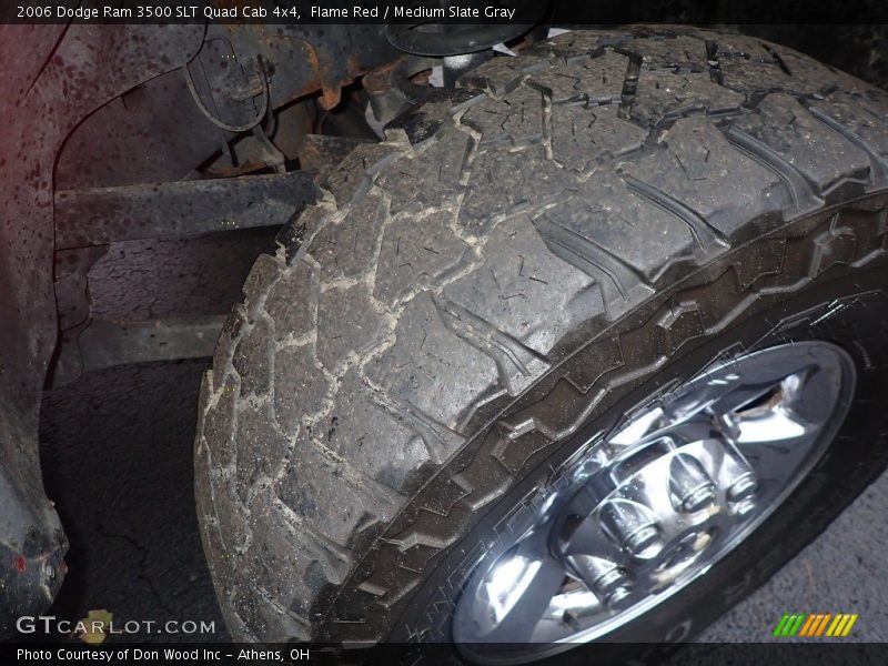 Flame Red / Medium Slate Gray 2006 Dodge Ram 3500 SLT Quad Cab 4x4