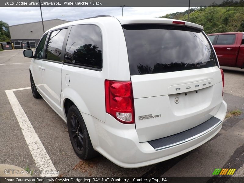 White Knuckle / Black 2019 Dodge Grand Caravan SE