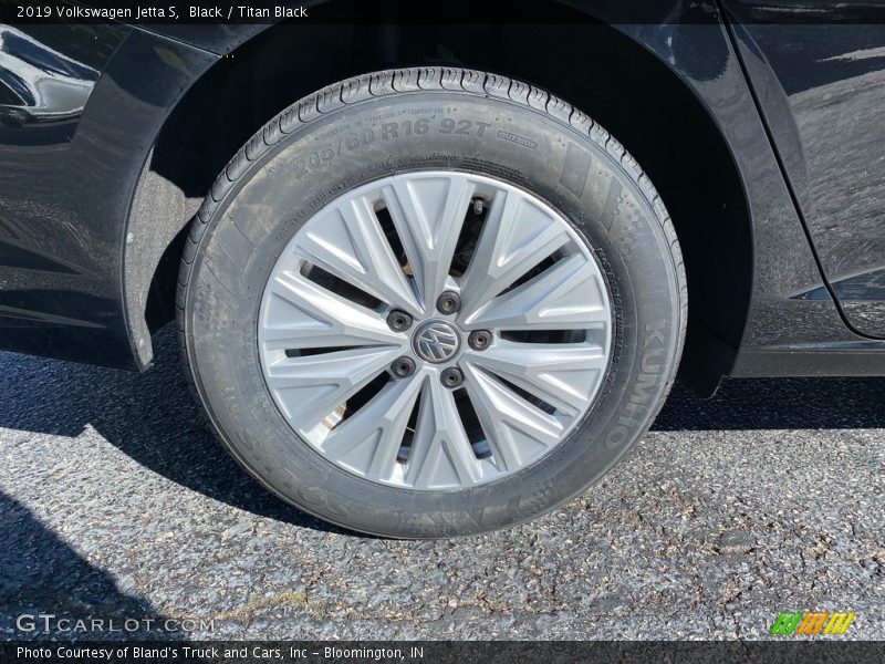 Black / Titan Black 2019 Volkswagen Jetta S