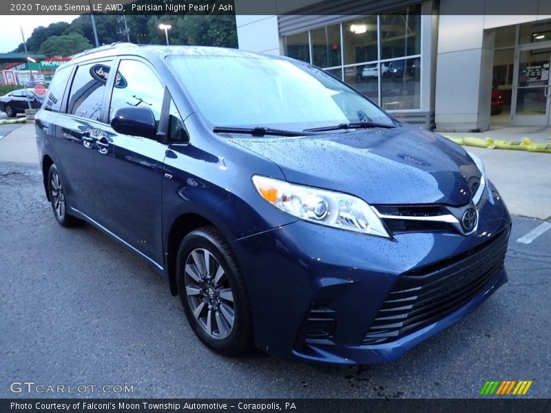 Parisian Night Pearl / Ash 2020 Toyota Sienna LE AWD