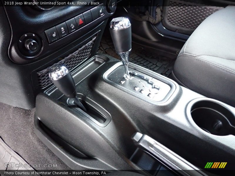 Rhino / Black 2018 Jeep Wrangler Unlimited Sport 4x4